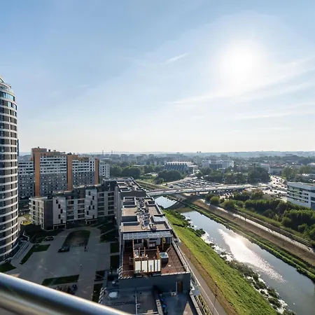 Capital Towers Premium Sunset 15th Floor & Darmowy Parking Podziemny Apartment