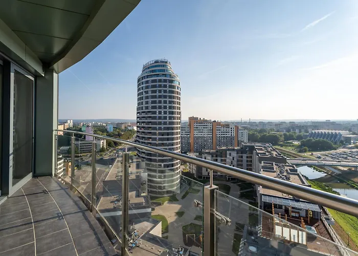 Apartment Capital Towers Premium Sunset 15th Floor & Darmowy Parking Podziemny *