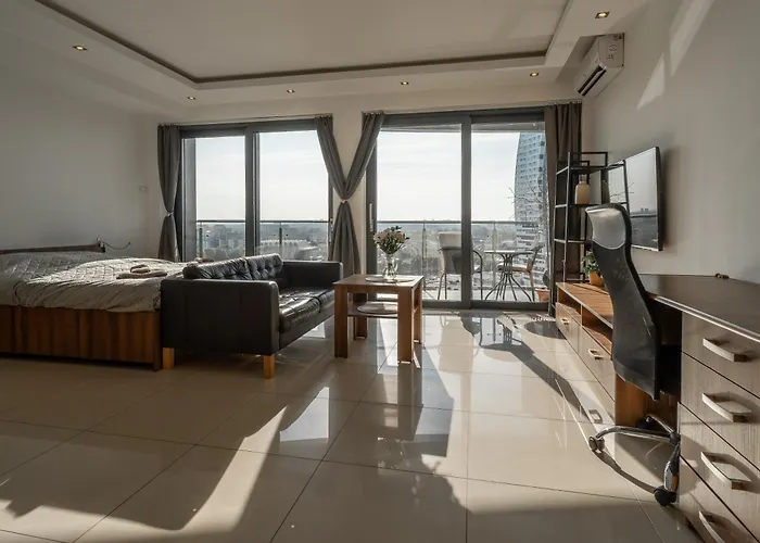 Capital Towers Premium Sunset 15th Floor & Darmowy Parking Podziemny Διαμέρισμα Rzeszów